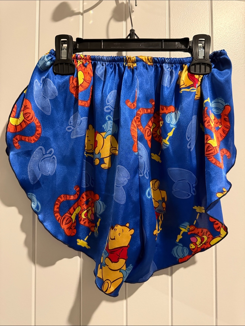 Blue Winnie the Pooh & Tigger Satin Lounge Set - Picture 8 of 8
